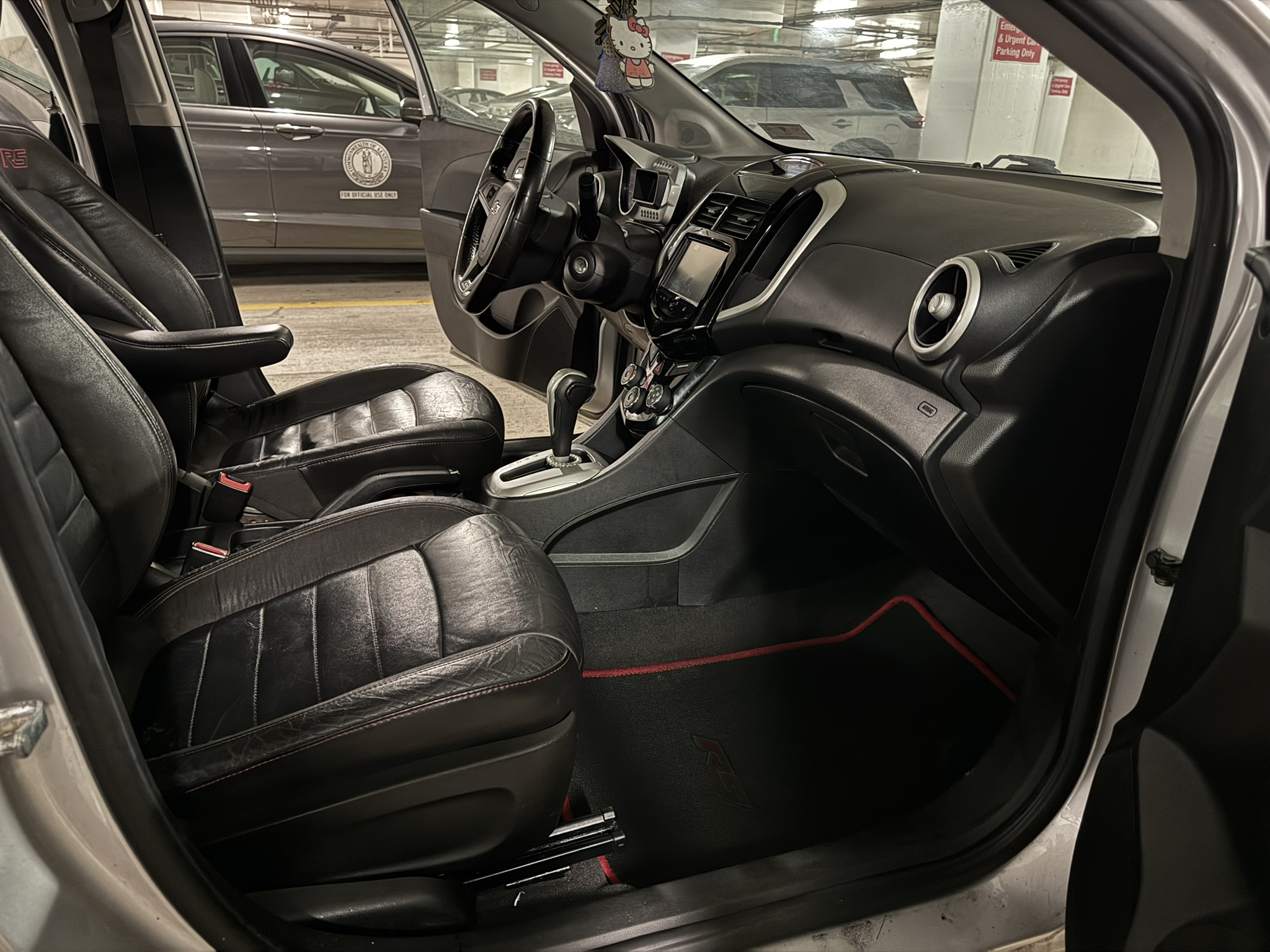 After: cleaned and conditioned car interior